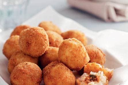 Risottoballetjes met tonijn