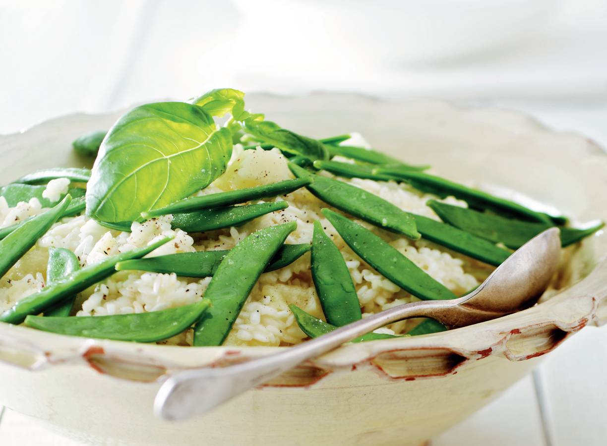 Groene Risotto Met Ricotta Recept Allerhande Albert Heijn Belgi