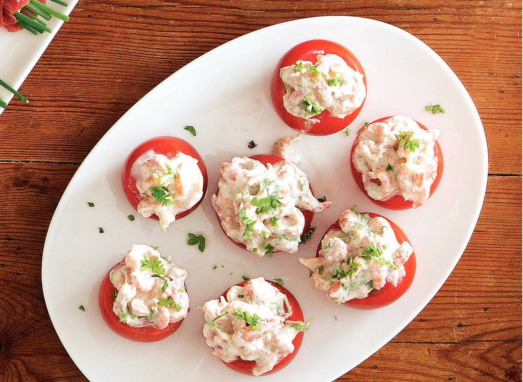 Gevulde Tomaten Met Garnaaltjes Recept - Allerhande | Albert Heijn