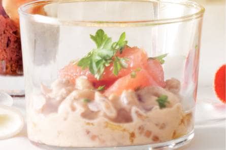 Hollandse garnalen met grapefruit