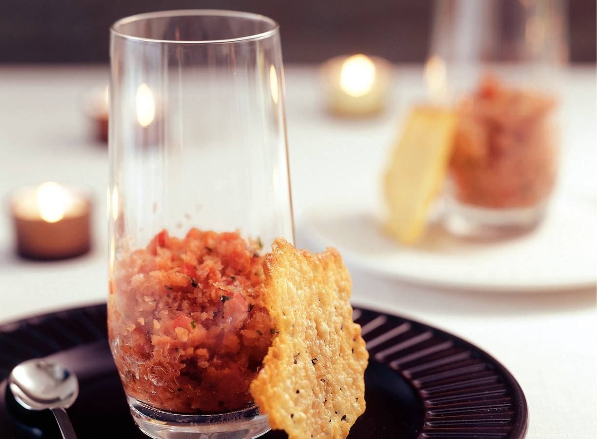 Sorbet van tomaat