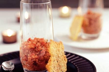 Sorbet van tomaat