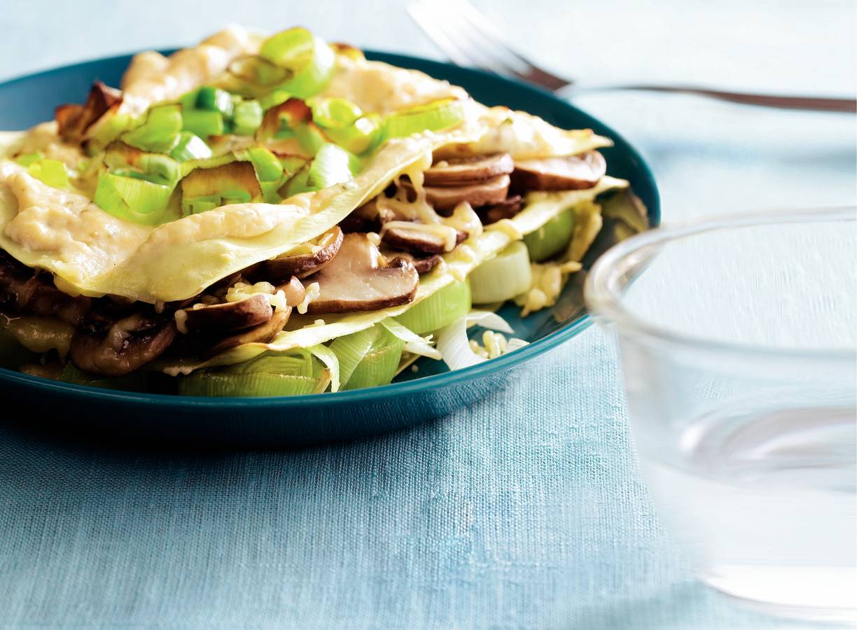 Open lasagne