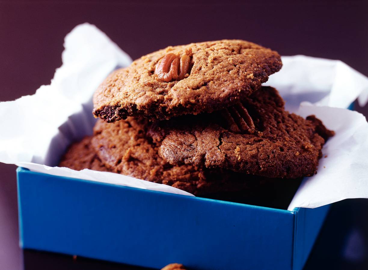 Chocolade-pecankoekjes