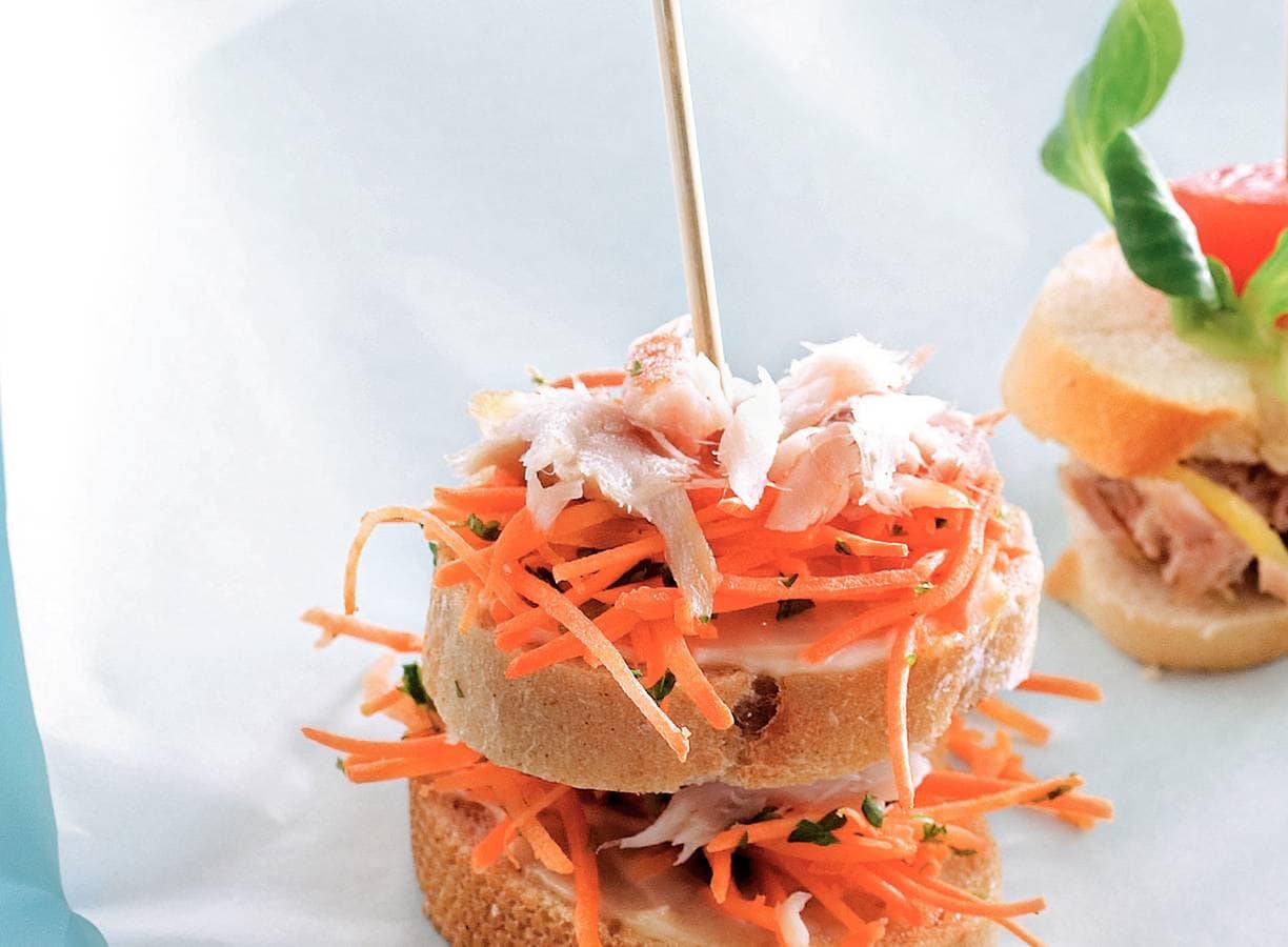 Pincho met makreel