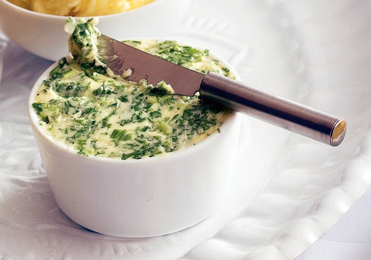 Kruidenboter met rucola