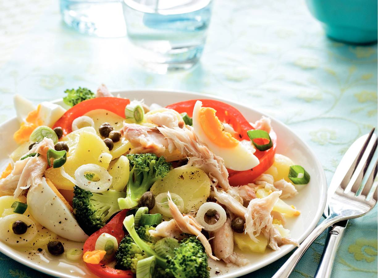 Aardappel-makreelsalade