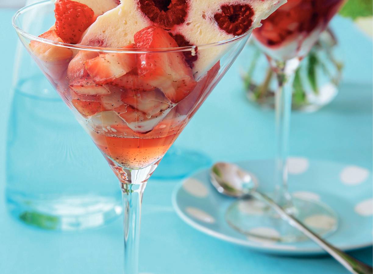 Frambozenparfait