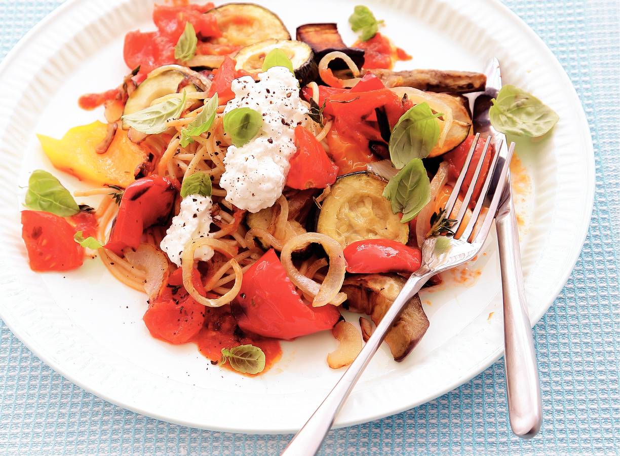 Ratatouille uit de oven
