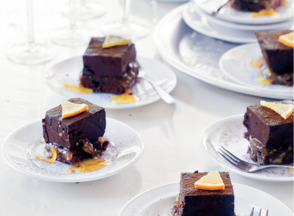 Truffelcarré met sinaasappel
