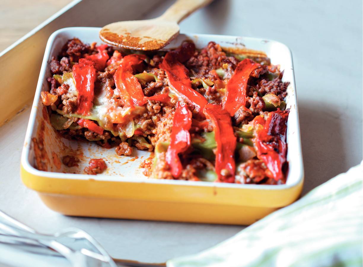 Pittige lasagne