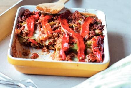 Pittige lasagne