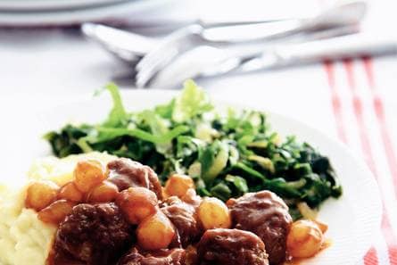 Gehaktballetjes met zoetzure saus