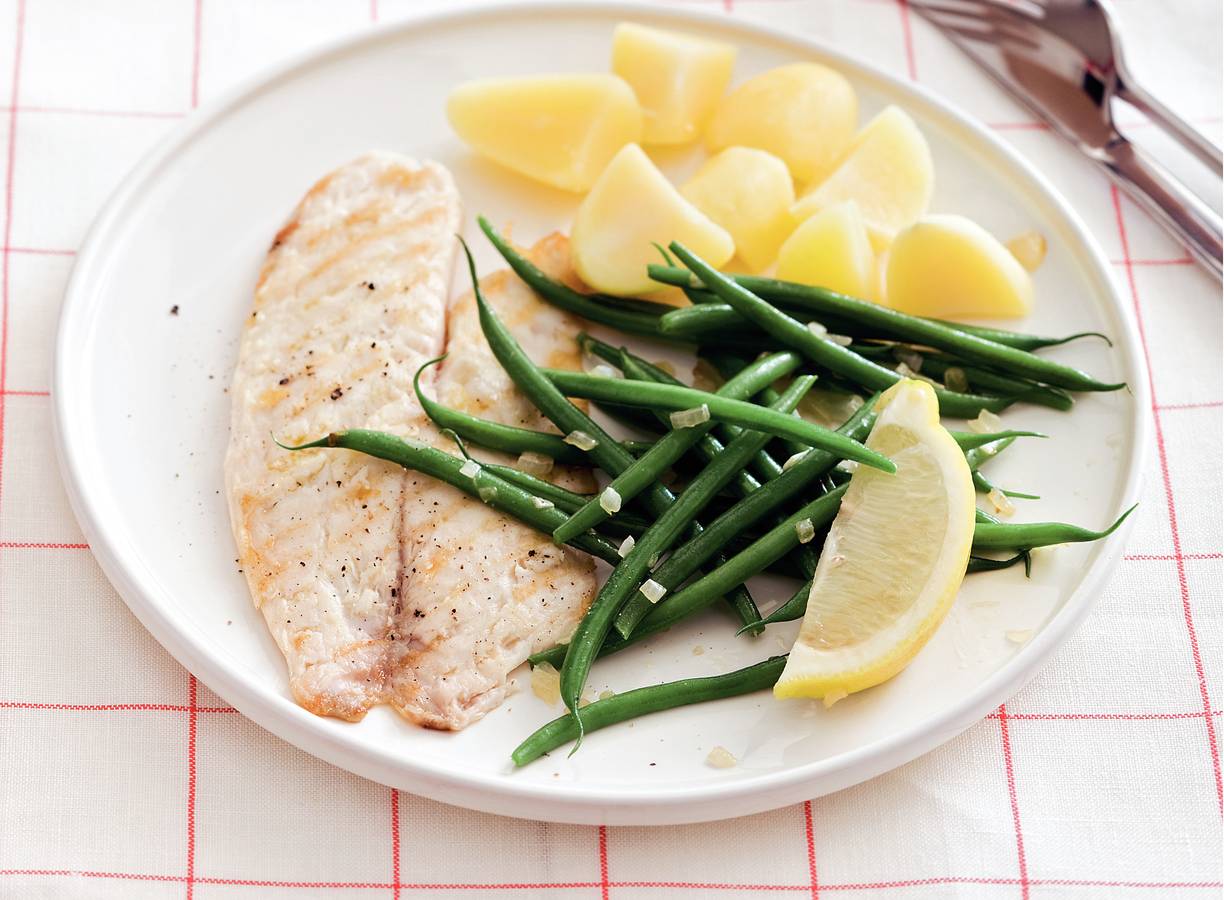Tilapia met citroenboontjes