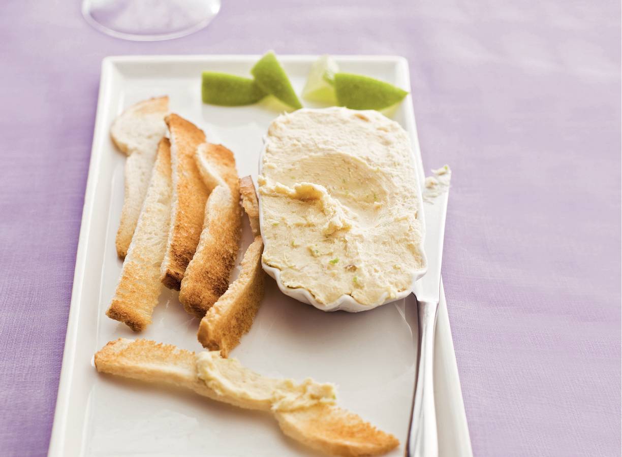Makreelrillette met toast