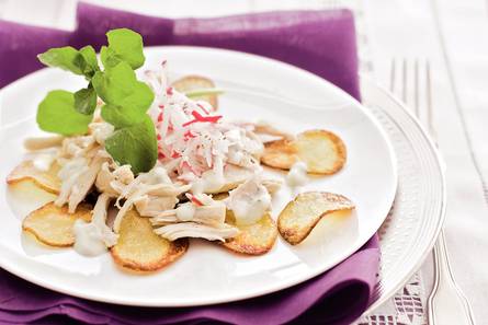 Kalkoensalade met roquefort