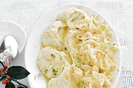 Aardappelpuree met venkel