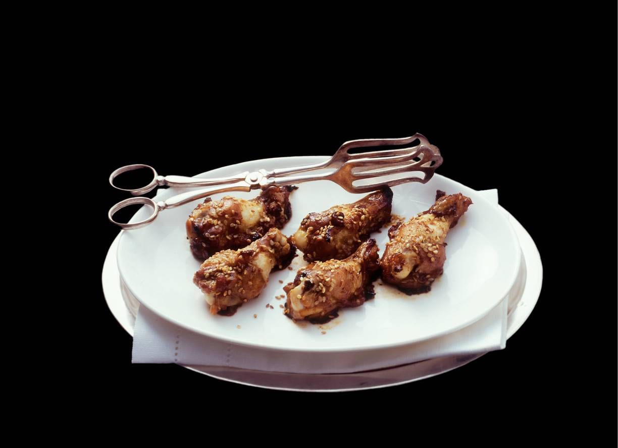 Kipkluifjes met sesam