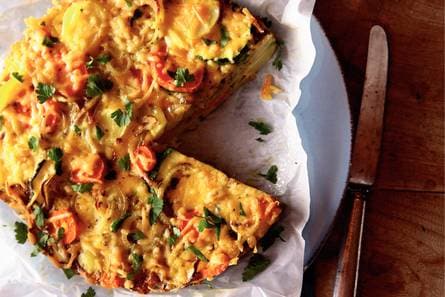 Spaanse groentetortilla