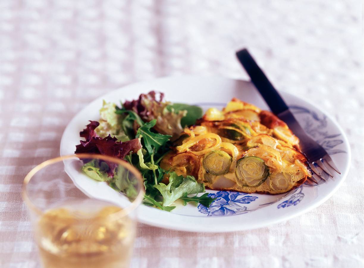 Frittata van spruiten