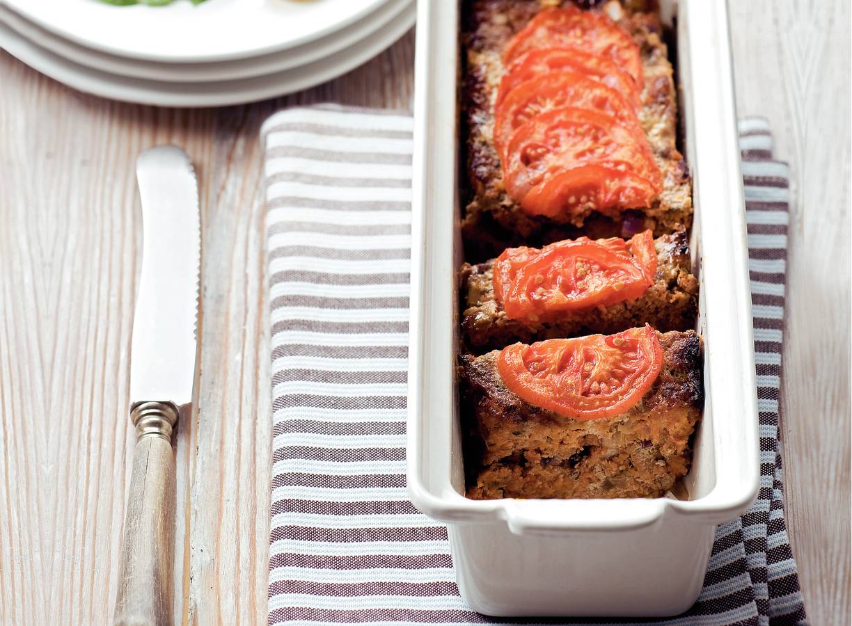 Tomaten-gehaktbrood