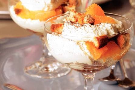 Herfstige tiramisu met mandarijnen