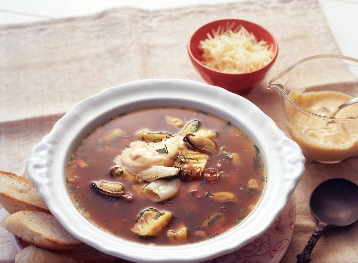 Vissoep (soupe de poisson)