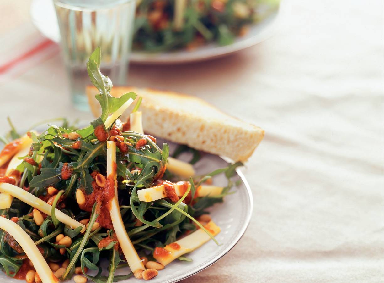Pittige salade met 20+ kaas