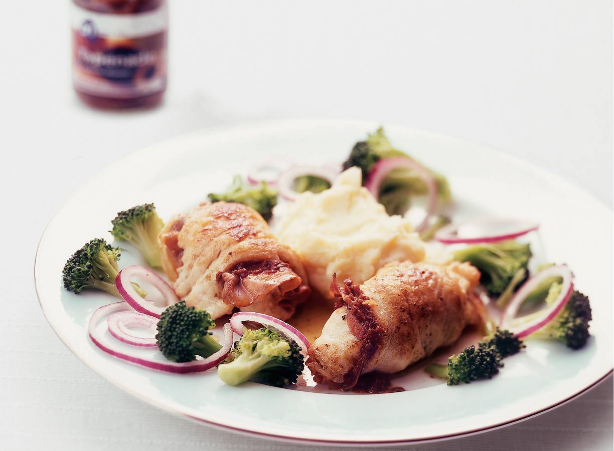 Visrolletjes met broccoli