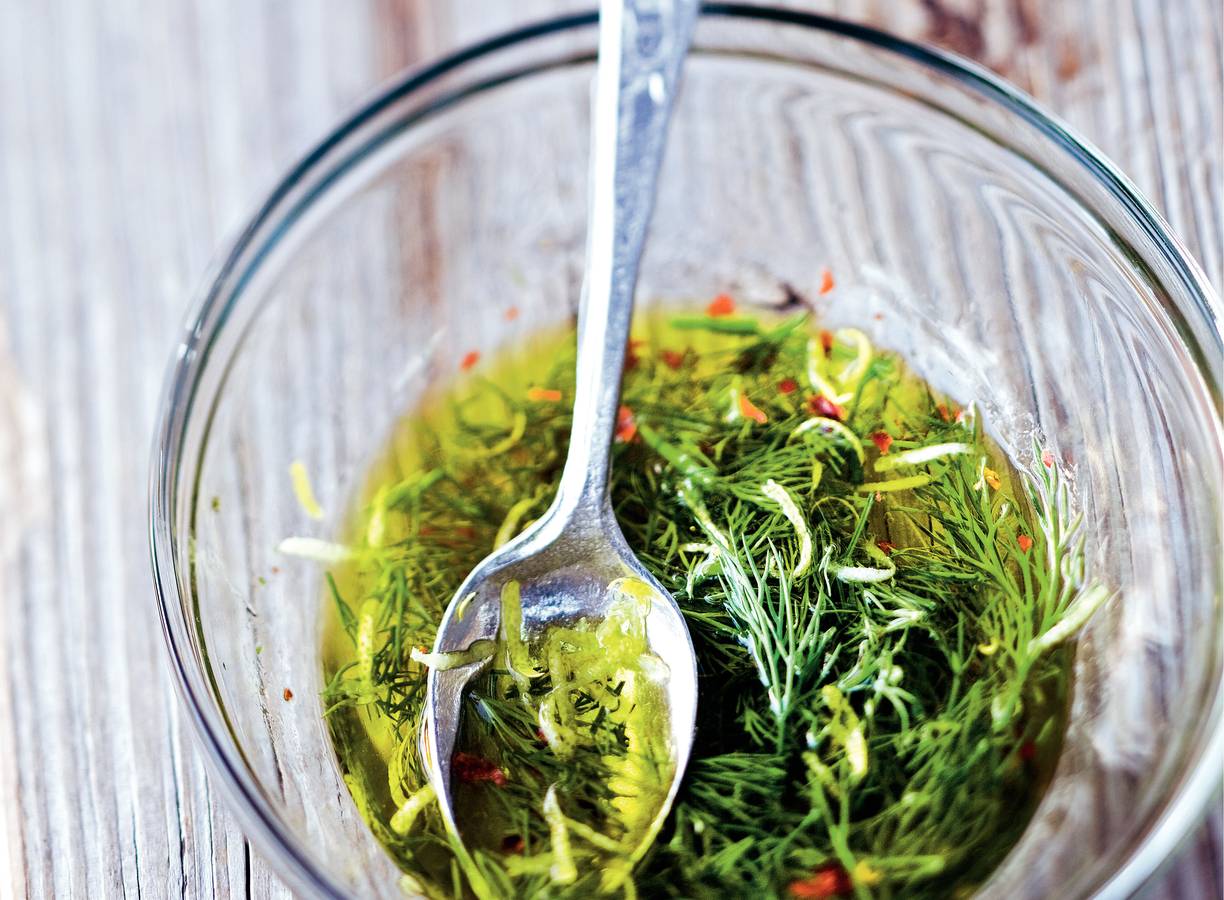 Dille-citroenmarinade