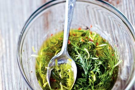 Dille-citroenmarinade