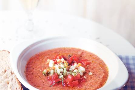 Zomersoep: gazpacho