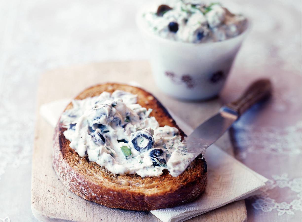 Mascarpone met kruiden