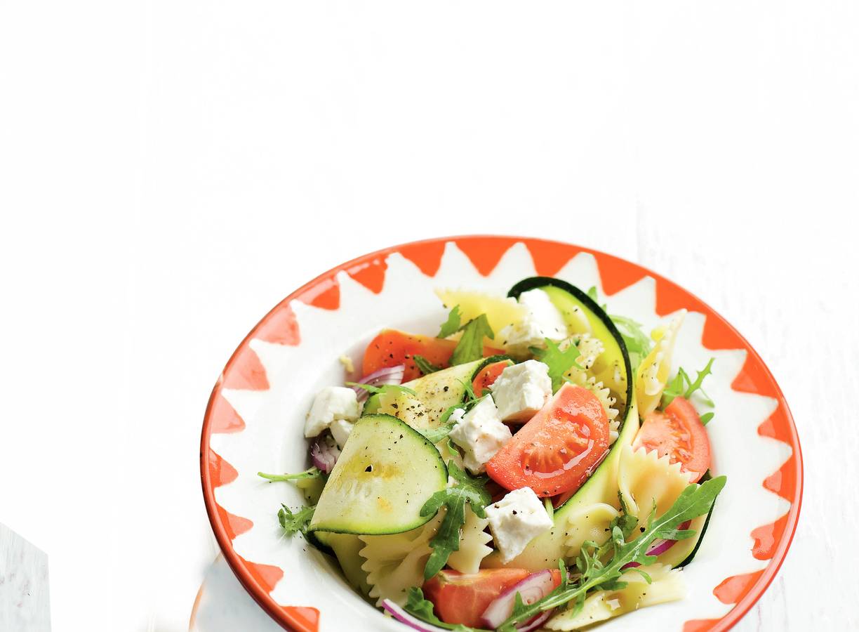 Farfalle-maaltijdsalade