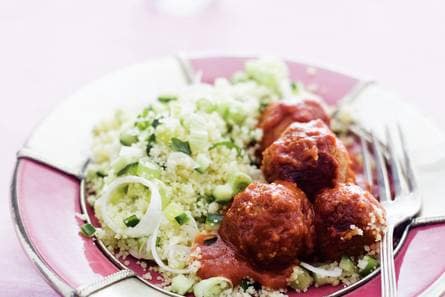 Gehaktballetjes met couscous