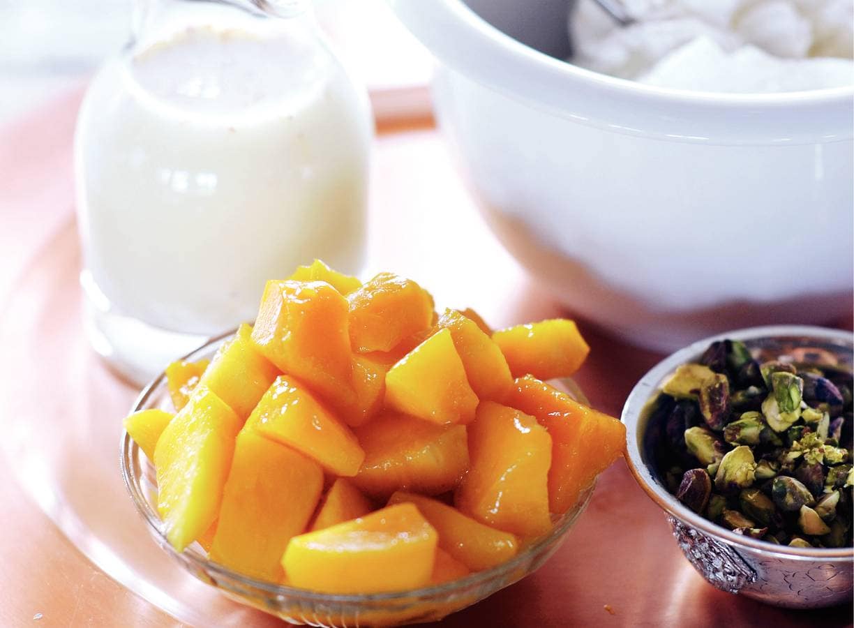 Mango lassi (Indiaas mangodrankje)