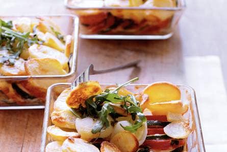 Hartige groentegratin