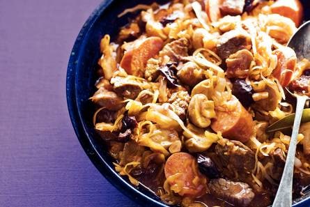 Poolse stoofschotel (bigos)