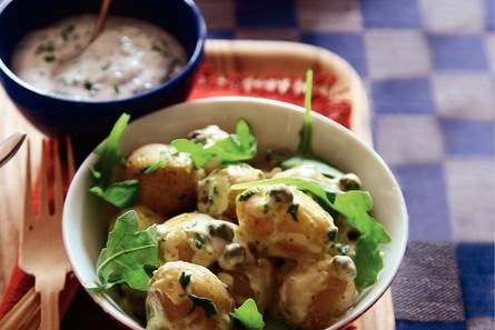 Aardappelsalade met kappertjes