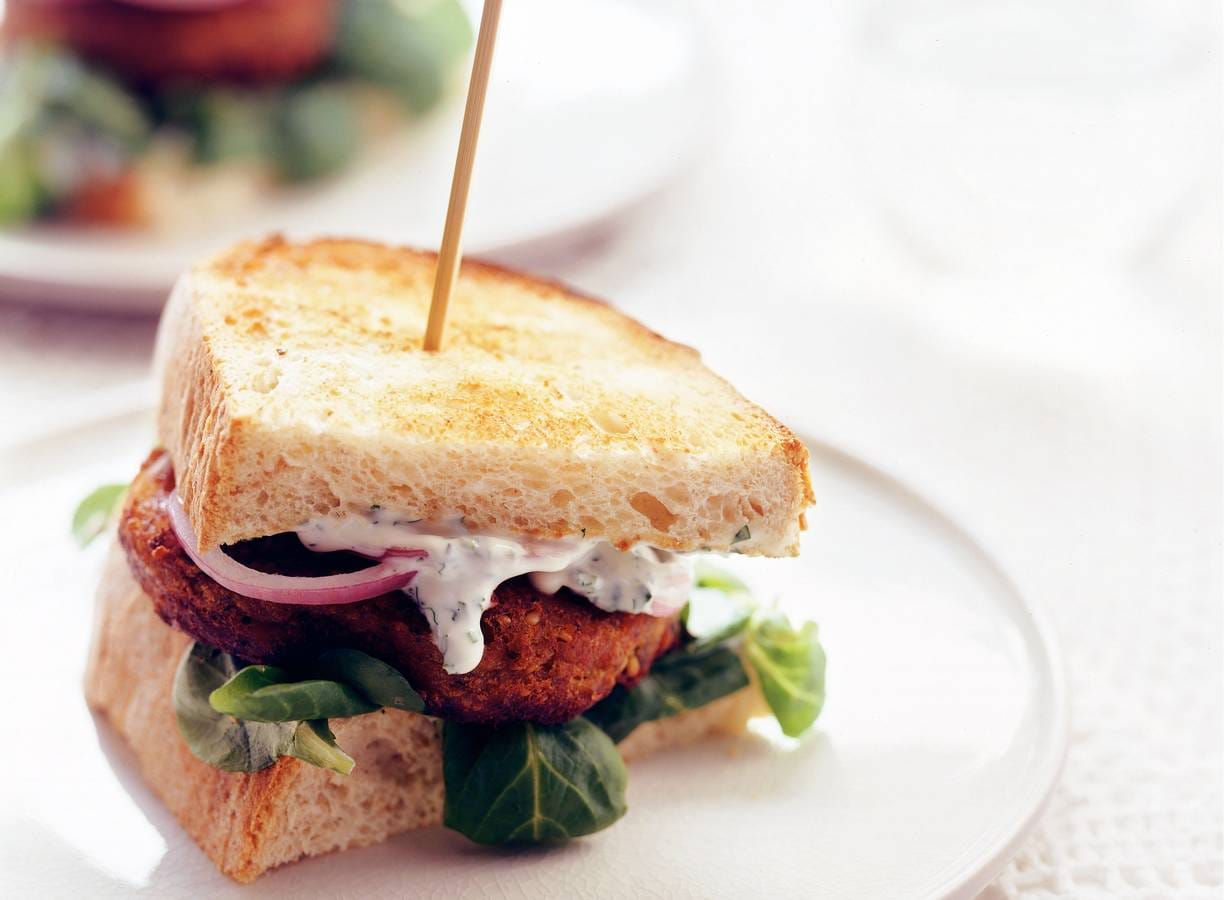 Sandwich met Marokkaanse schijf
