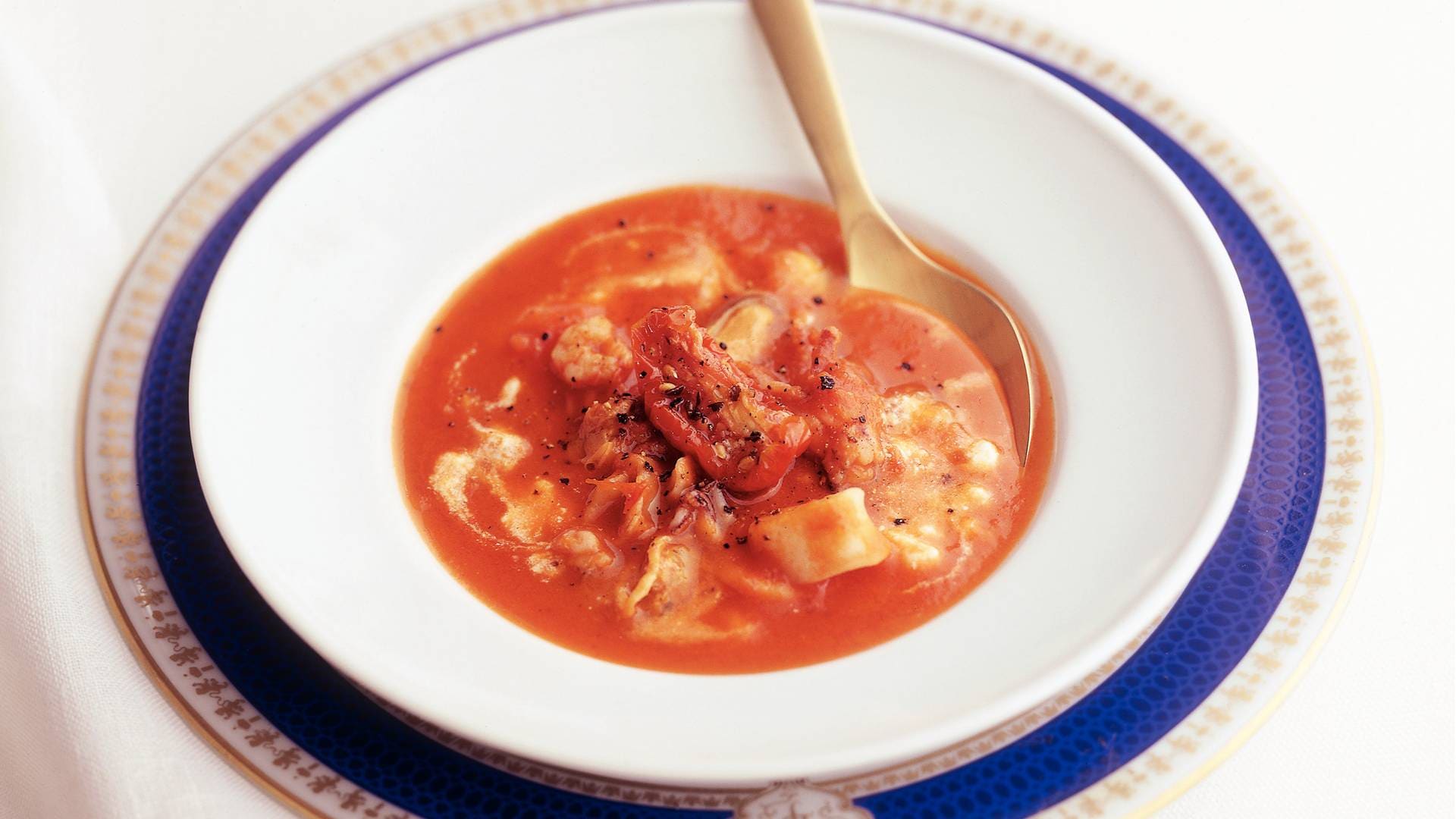 Vissoep met fruits de mer recept Allerhande Albert Heijn