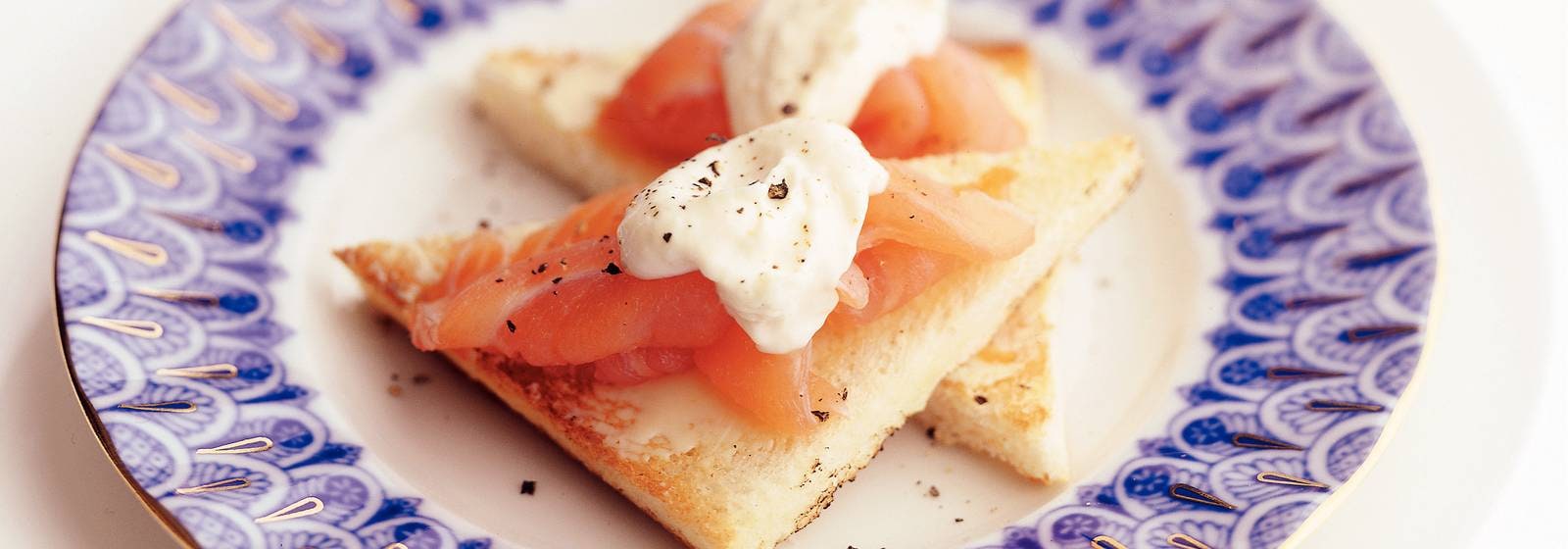 Zalm Op Toast Recept Allerhande Albert Heijn Belgi