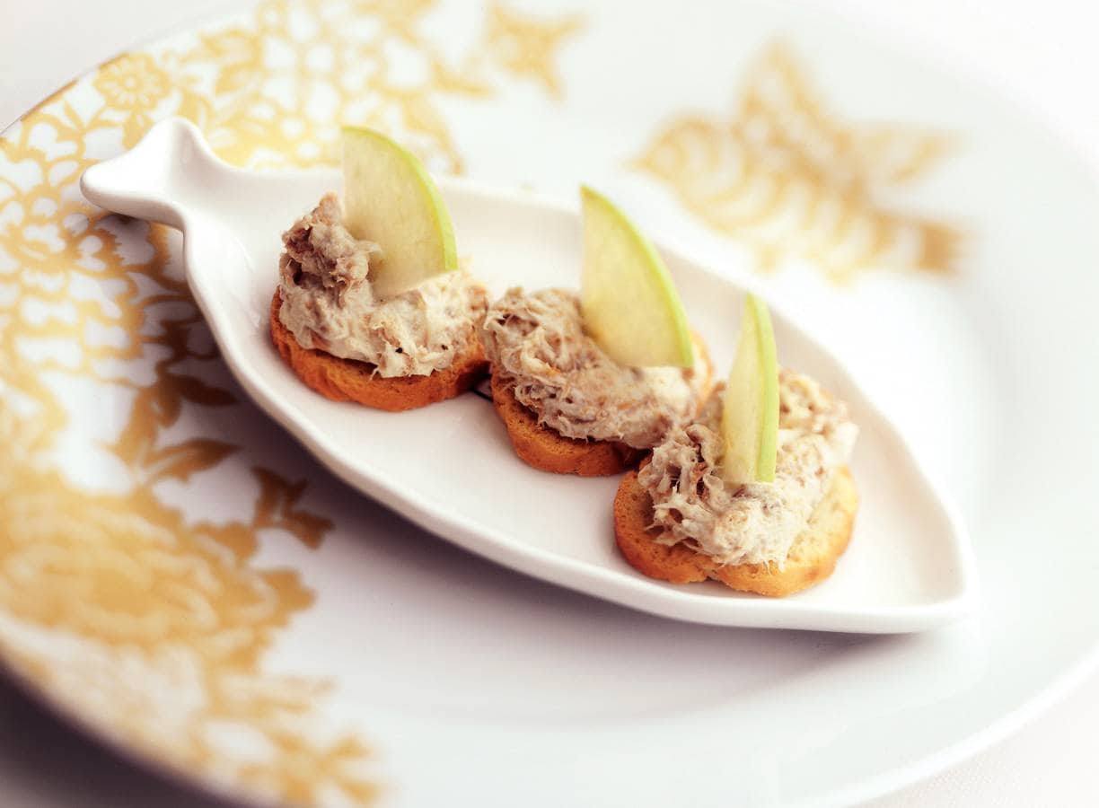 Toastje met makreelrillette