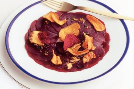 Bietjes met groentecrisps