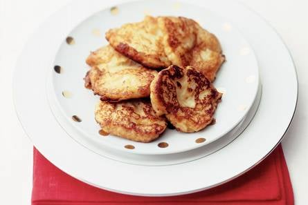 Hartige poffertjes met knolselderij