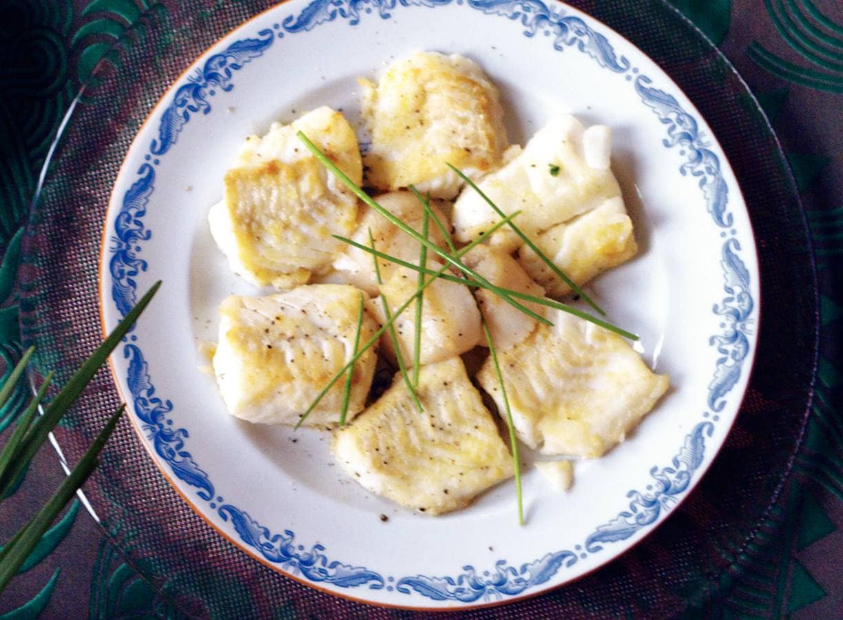 Kabeljauwhaasje met coquilles