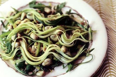 Salade met tuinbonen