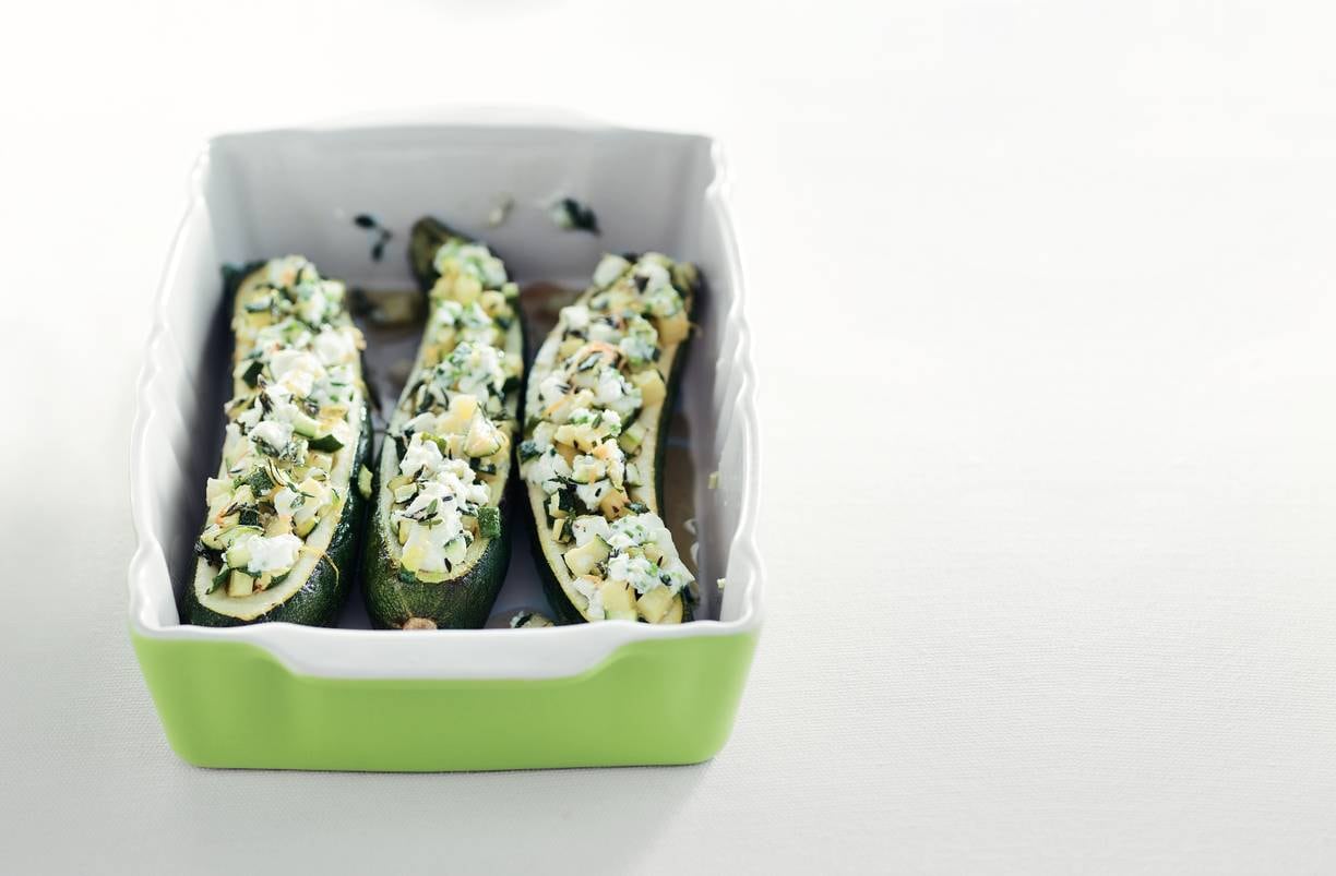 Courgette met tijm en bieslook