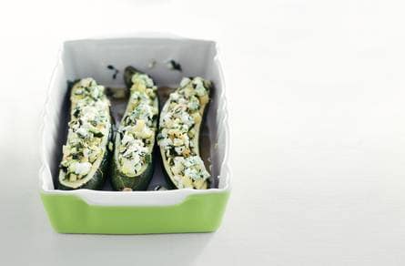 Courgette met tijm en bieslook