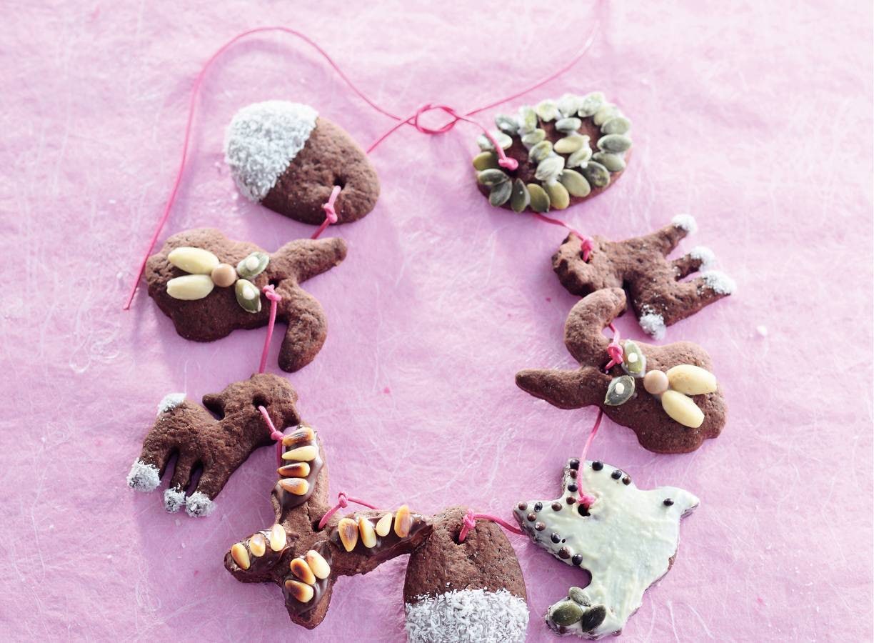Chocolade paaskoekjes